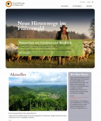 Neue Hirtenwege im Pfälzerwald online