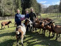 Aus Leidenschaft für Tiere und Natur  Sindeltaler Ziegenhof ist neuer Partnerbetrieb im Biosphärennetzwerk
